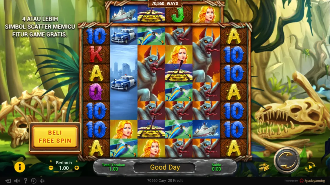 Mainkan Legacy of Kong Maxways di IBOSport | Slot Spadegaming