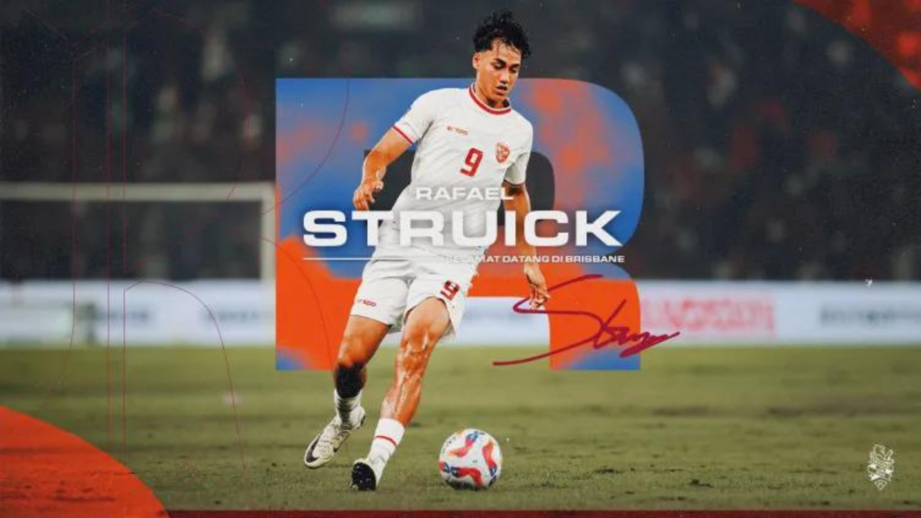 Rafael Struick gabung Brisbane Roar